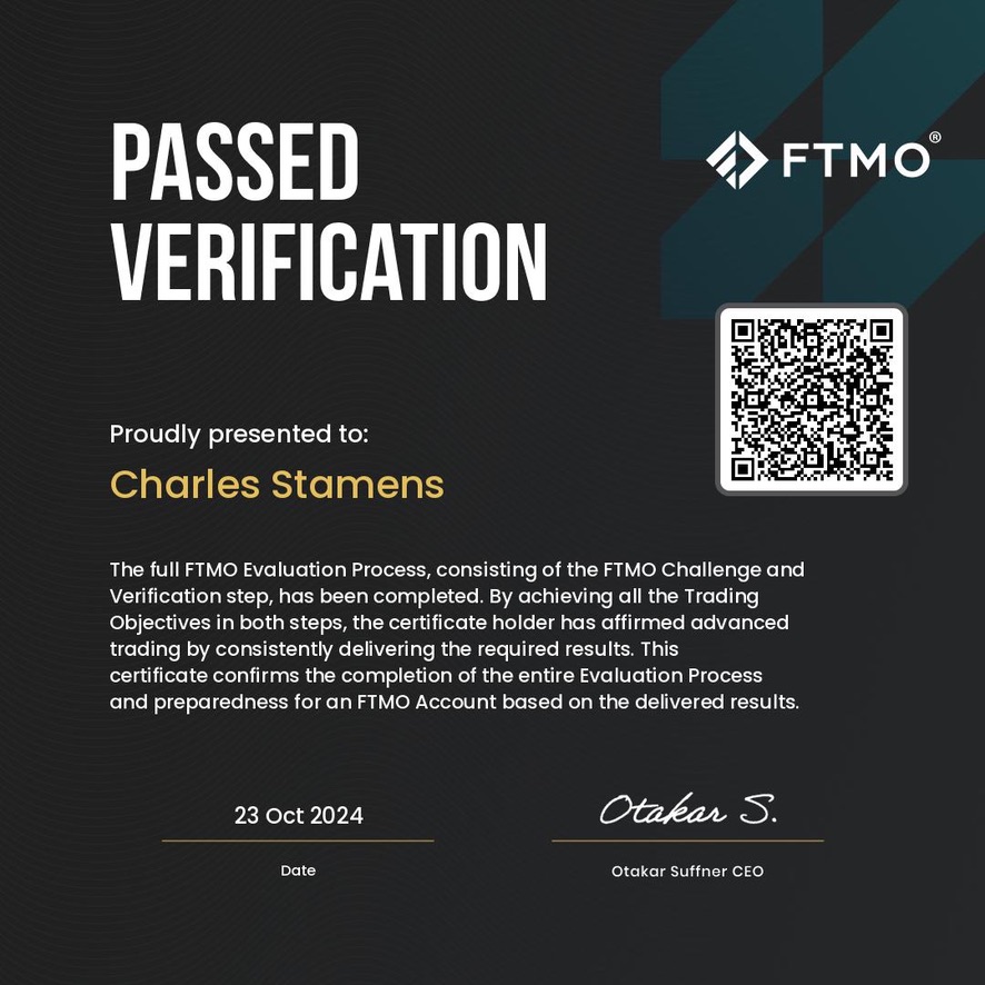 FTMO Verification — Charles